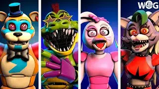 [SFM FNAF] NEW Security Breach Animations and Jumpscares