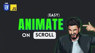 Beautiful AOS Scroll Animation with HTML and CSS 🔥