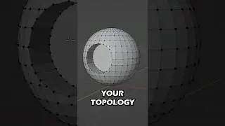 Tip:Fix Topology Like a Pro.           #blendertutorial #tutorial #3d #topology