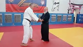 айки тренинг.  тенчи нагэ . каратэ ( ушу) вариант