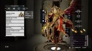 Warframe - Garuda Prime - EZ Level 9999 - (INFINITE, HEALTH, SHIELD AND ENERGY + 95% slow + iframes)