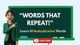 10 Reduplicative Words in English with Meanings and Examples
