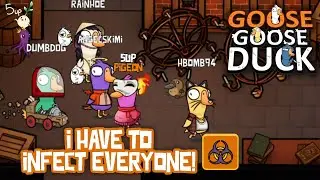 Among Us but I'm SICK PIGEON! - Goose Goose Duck