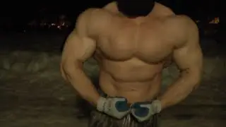 Ninja Tyler Muscle Bodybuilding Motivation Home Gym Training
