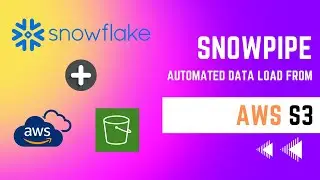 Load data into Snowflake from AWS s3 Bucket | Using Snowpipe and Storage Integration