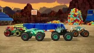 Hot Wheels Monster Trucks robią demolkę podczas najbardziej epickich przygód! Odjazdowa rywalizacja💥