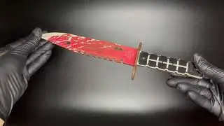 Standoff 2 Bayonette Blue Blood/ нож Байонет(М-9) Голубая кровь из дерева