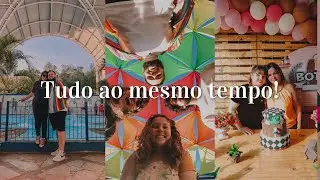 Vlog - TRÊS acontecimentos no MESMO final de semana!