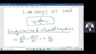 Electric circuits Lec 17 Energy storage elements inductor