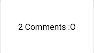 This video only has 2 Comments.