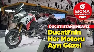 We are at the DUCATI Stand at EICMA 2023 Fair | Each Ducati Bike is Beautiful in Its Own Way