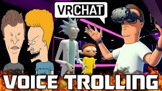 REAL Voice Actors Play VR Chat! (FUNNIEST MOMENTS)