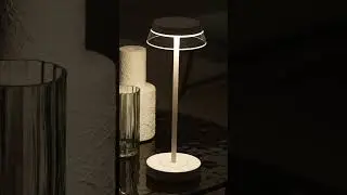 Lampada Led ricaricabile ILUNA - colore bianco