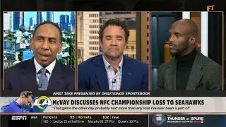 FIRST TAKE | Stephen A. on Sean McVay’s brutally honest take on Rams’ NFC title loss to Seahawks