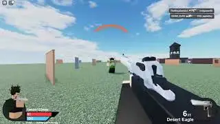 me kinda popin off in roblox sniping