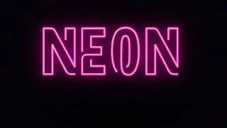 Neon Text Effect in Canva | Tutorial |Graphics Designer