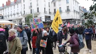 TOURS : manifestation contre la loi immigration (21 janvier 2024)
