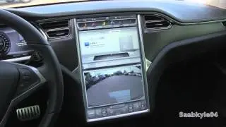 2012 2013 Tesla Model S 85kWh Performance Start Up, Drive, and In Depth Review