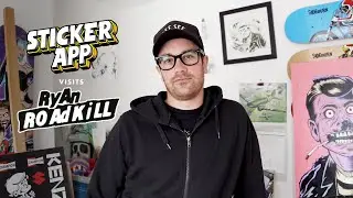 StickerApp visits Ryan Roadkill