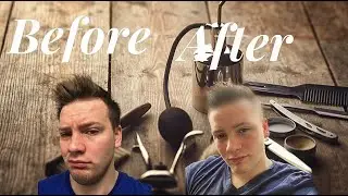 I CUT MY OWN HAIR!! (First Try)
