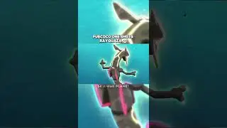 Fuecoco one shots Rayquaza #shorts #pokemon  #youtubeshorts #ash #shortsvideo