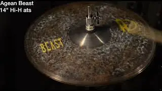 Agean Beast 14in Hi Hats