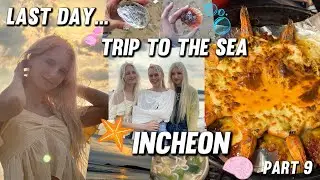Last day in Korea… | Trip to the sea to Incheon | We gonna cry | Korea 2024 | Part 9