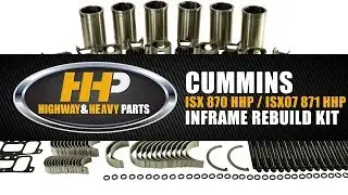 Cummins ISX Inframe Rebuild Kit From HHP! Check This Out!