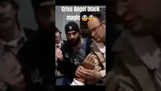Criss Angel mindfreak Black Magic 😨😨 OMG !  #magic  #crissangelmagic #goviral #funny