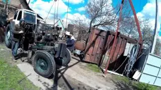 YUMZ-6 turbo, turbine replacement and engine repair