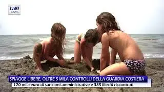 SPIAGGE LIBERE, OLTRE 5 MILA CONTROLLI DELLA GUARDIA COSTIERA