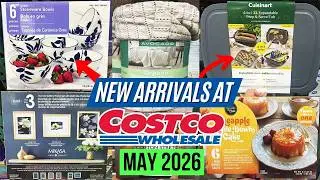 🔥COSTCO NEW ARRIVALS FOR MAY 2026:🚨NEW NAME BRANDS! Organic Throw, Stoneware Bowls & More