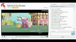 MLP FiM - Chat reactions to 
