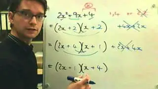 Factorising Quadratics (3 of 5)