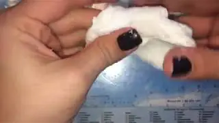 лизун из туалетной бумаги