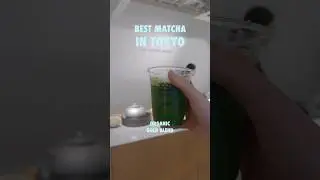 🇯🇵 Best Matcha 🍵 in Tokyo, Japan #shorts #travel #japan #green #tea