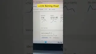 Live Blogging 🤑 Earning Proof | #shorts