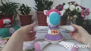🦄Единорожка крючком.🦄 Недовязы.#игрушкикрючком # амигуруми