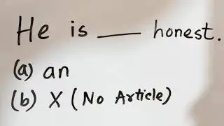 Article: An,An, The