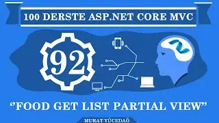ASp.Net Core Mvc Ders 92 Food Get List Partial View