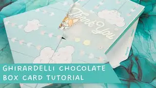 Box Card Tutorial for Ghirardelli Chocolate Squares