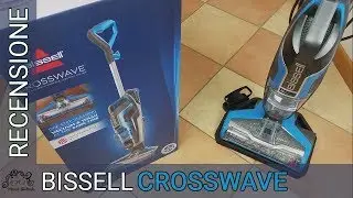 Bissell Crosswave -  Recensione in italiano - Lavapavimenti 3 in 1 - Aspira lava ed asciuga 💪