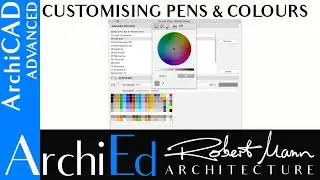 ArchiCAD - Customising pens and colours