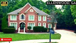 HUGE Home for Sale in Ellenwood, GA | 6 Bedroom, 5.5 Bath 7700+ sqft. 1 Acre Lot, Movie Theater, Gym