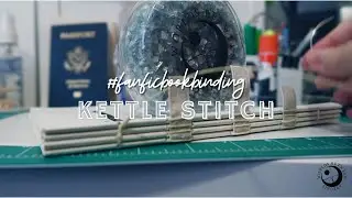 KETTLE STITCH | #FANFICBOOKBINDING
