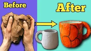 cardboard craft ideas | how to make mug | how to make cardboard clay #viral #mkartsandfun