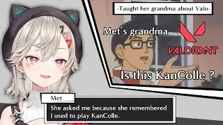 Met talk about her stay at her grandma's home.