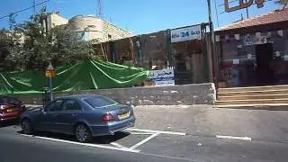Jerusalem Light Rail Rides Through Arab Neighborhood of Shuafat