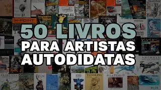 50 Livros para Aprender os Fundamentos de Arte - Desenho, Pintura e Design