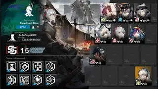 [Arknight] CC#6 Day 8 Abandoned Mine Max Risk Clear